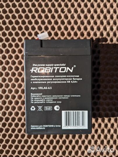 Аккумулятор 6V 4шт