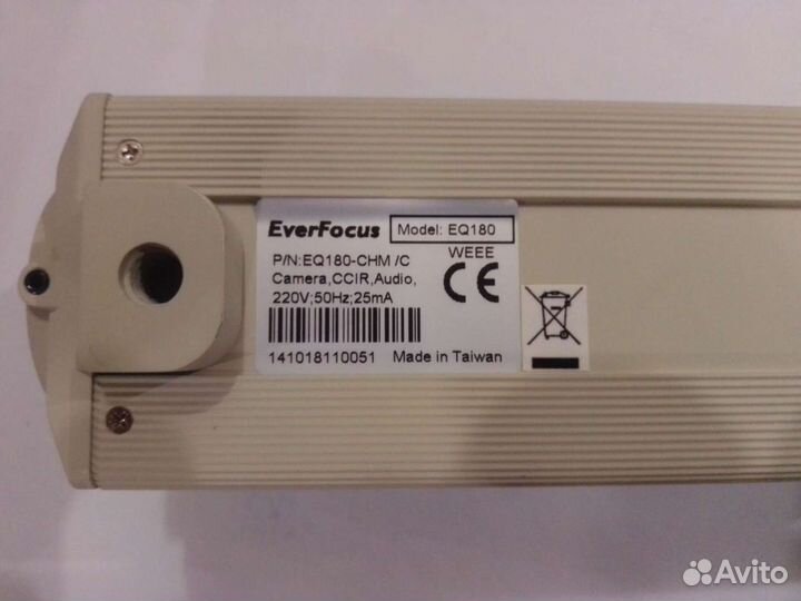 Камера видеонаблюдения Everfocus EQ-180A/C