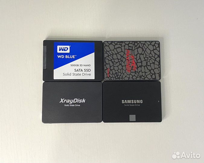 SSD накопитель 1TB / 500GB / 240GB