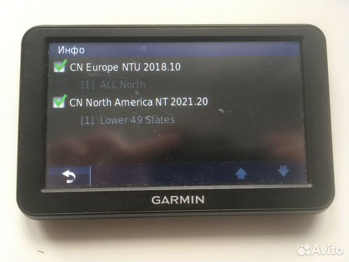 Автомобильный навигатор Garmin nuvi 50 LM