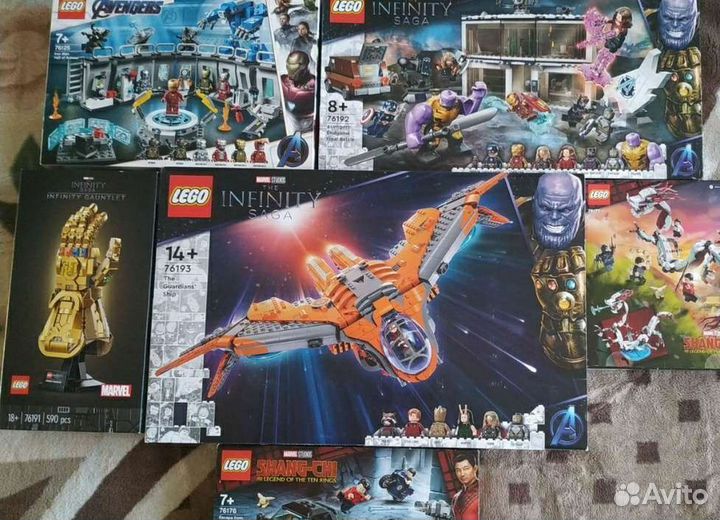 Lego Marvel Avengers 76125 и другие