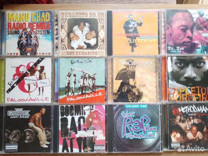 CD Rap,RnB,Reggey