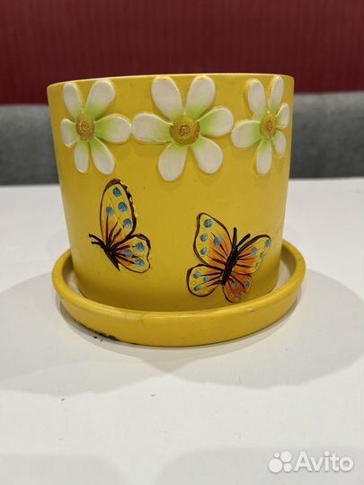 Горшок для цветов керамика