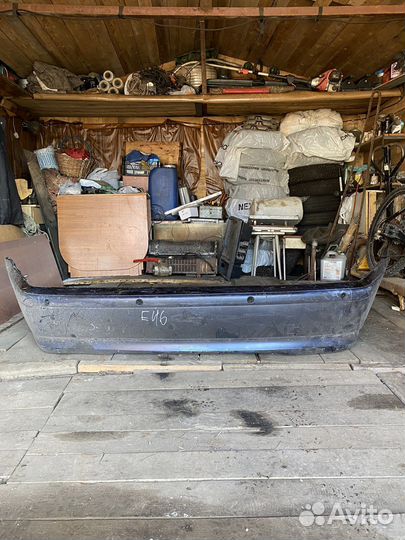 Задний бампер BMW E46