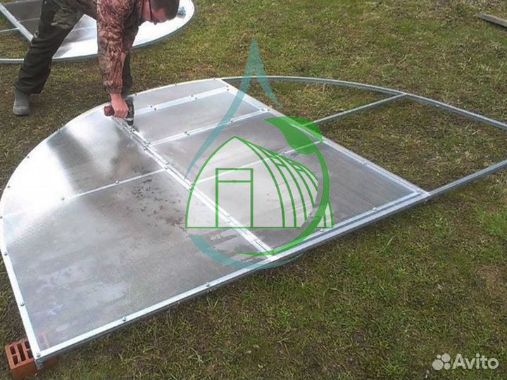 Теплица из поликарбоната 2