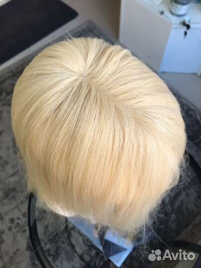 Накладка из натуральных волос 35см