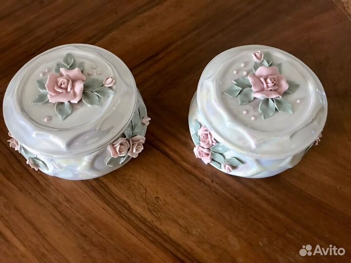 Шкатулочки из кисловодского фарфора