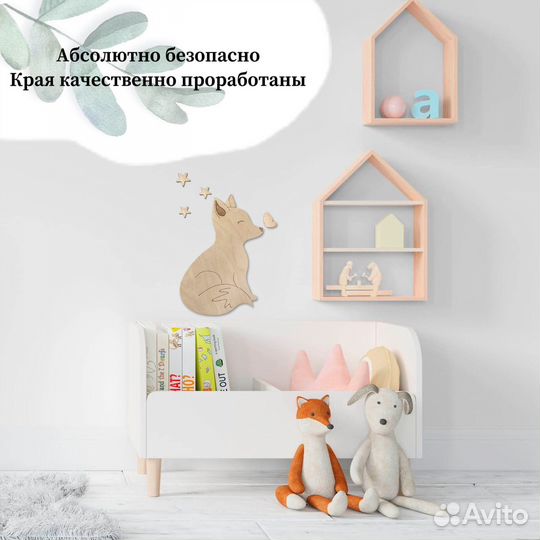 Декор на стену из дерева 