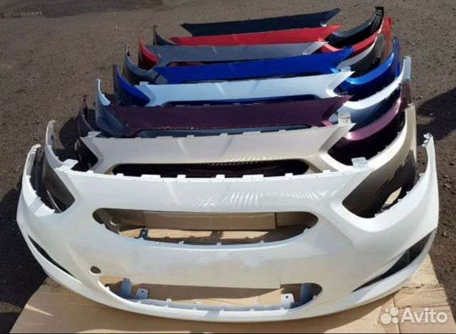 Передний Бампер Hyundai Solaris 2010-2014