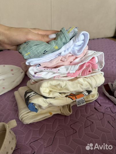 Одежда для девочки пакетом 74 80 86