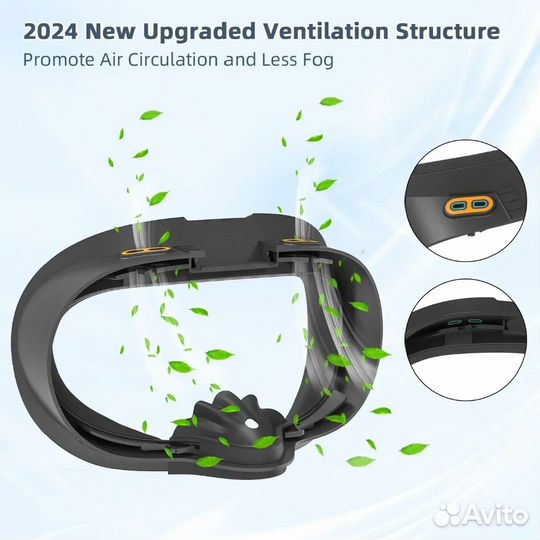 Маска oculus quest 3s с вентиляцией