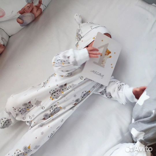 Комплект постельного белья в детскую кроватку