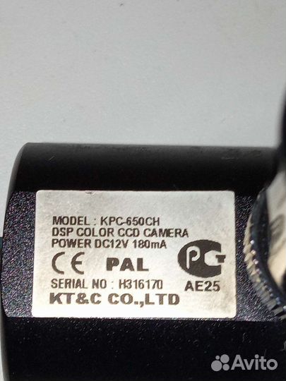 Цветная видеокамера KPC-650CH, KT&C