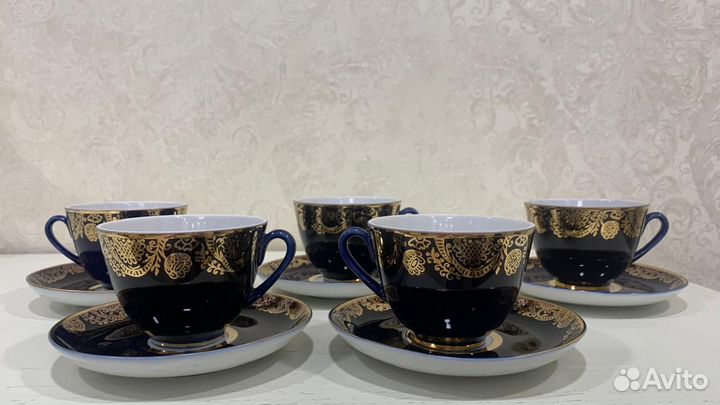 Чайная пара лфз cobalt