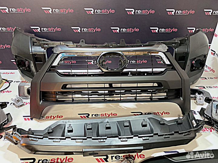 Рестайлинг в 20г Toyota Hilux Pick Up 15-19г