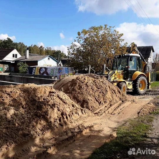 Песок карьерный, мытый