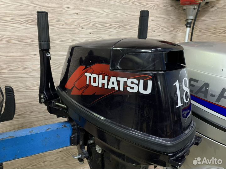 2-х тактный лодочный мотор Tohatsu 18 Б/У