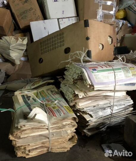 Приём и вывоз вторсырья макулатуры