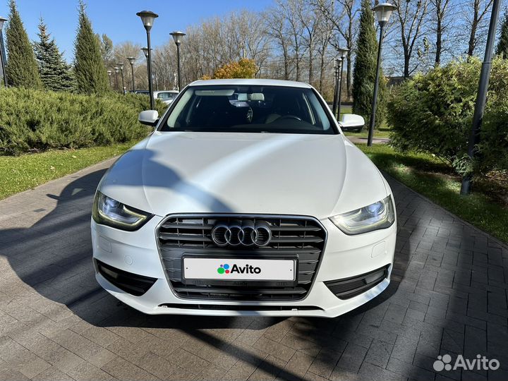 Audi A4 1.8 CVT, 2013, 139 000 км