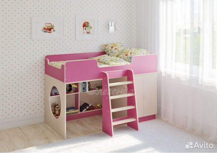 Детская кровать-чердак