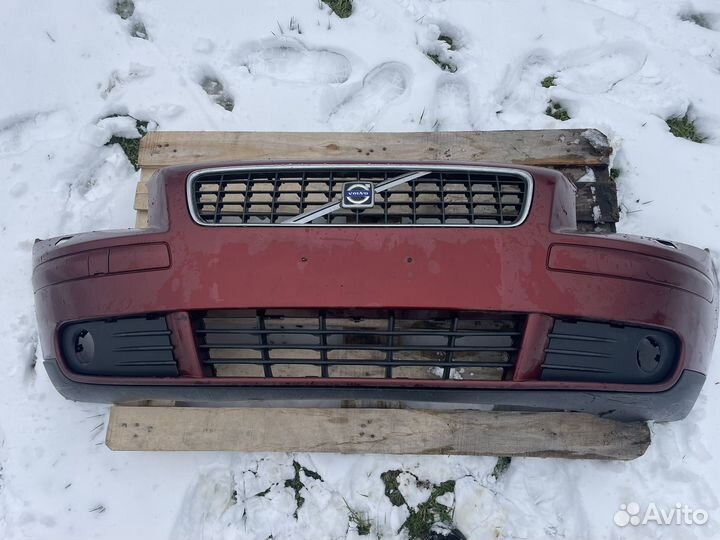 Бампер передний Volvo s40 II