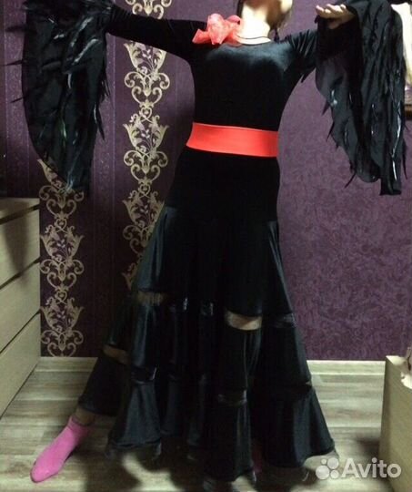 Турнирное платье для бальных танцев (Ст) категория