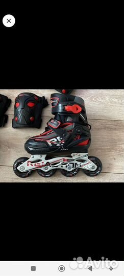 Роликовые коньки детские раздвижные