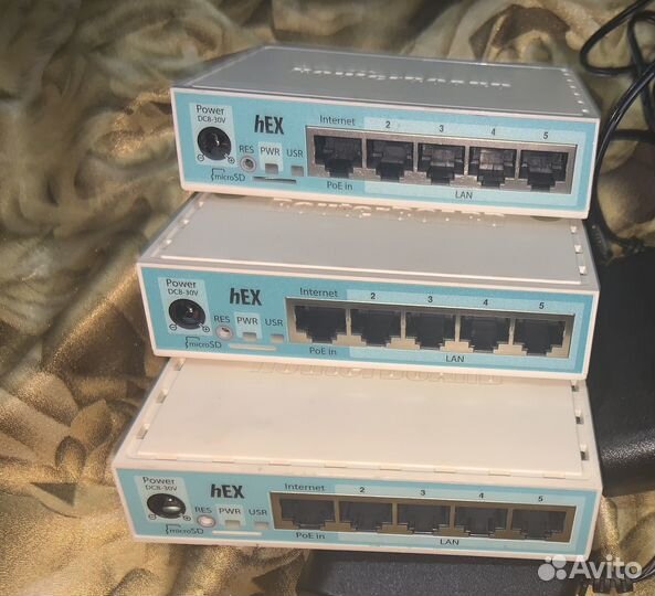 Маршрутизатор MikroTik hEX (RB750Gr3). 10шт