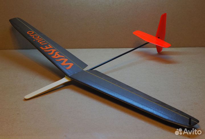 Rc модель Планер wave micro, метательный, F3K, DLG