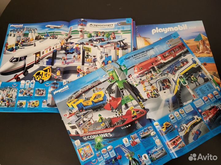 Журналы Каталоги Playmobil