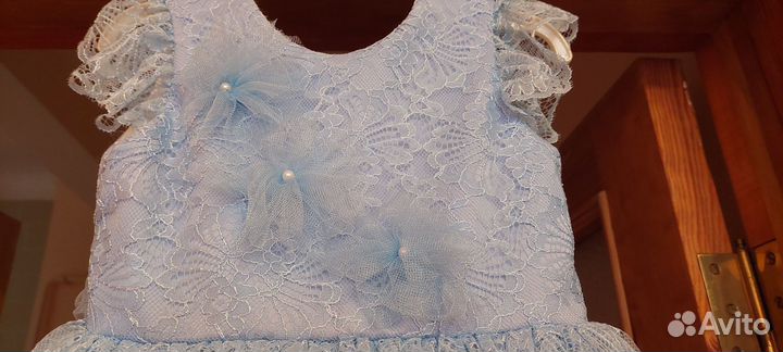 Платье праздничное на девочку 86 92