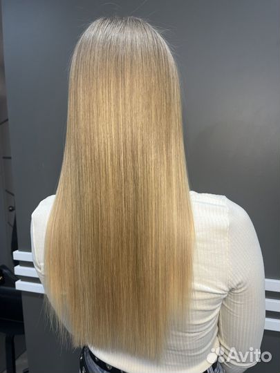 Кератиновое выпрямление