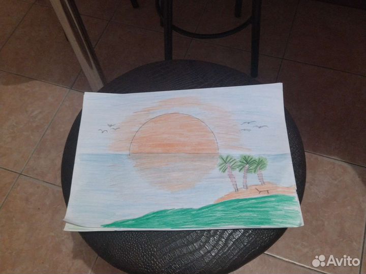 Море и закат