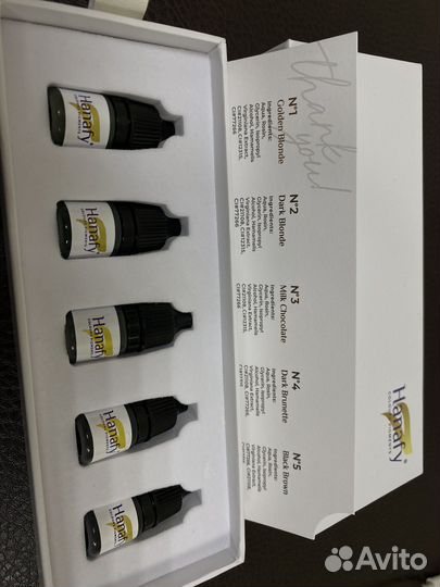 Пигменты для перманентного макияжа hanafy