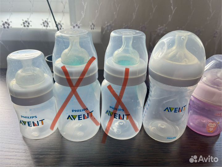 Бутылочки avent и chicco