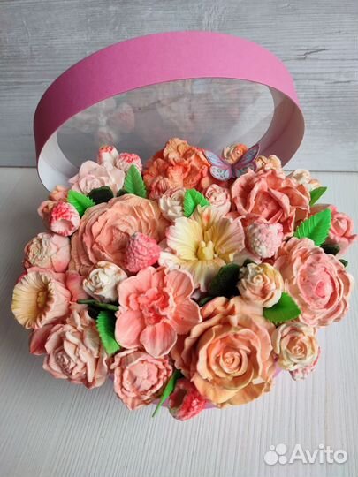 Съедобные букеты из зефира