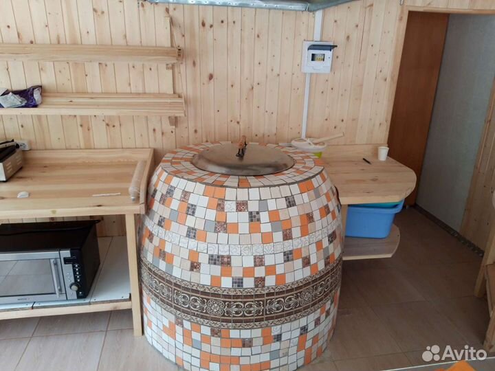 Устанавливаем Тандыр для узбекский лепёшки