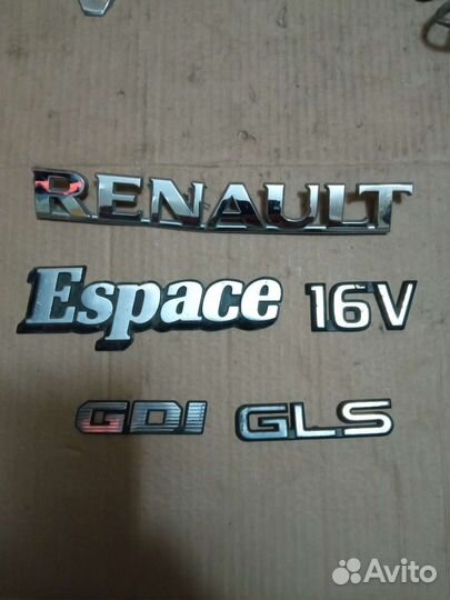 Renault Espace логотипы буквы