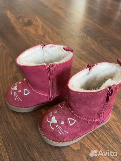 Сапоги зимние детские 21 размер