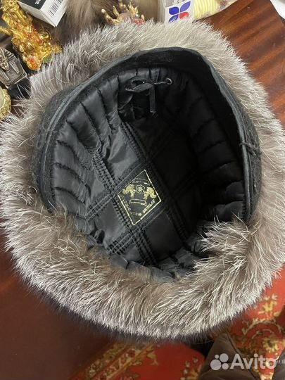 Шапка песец размер 56