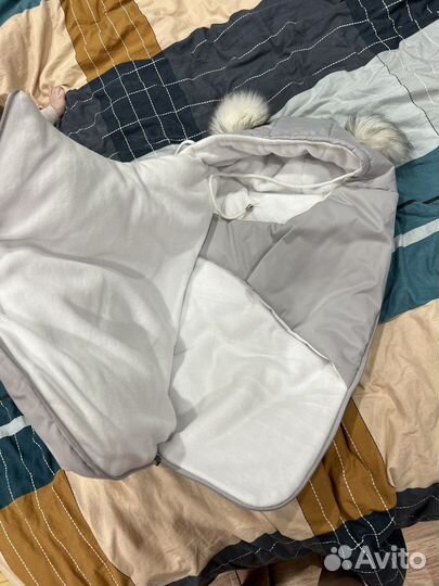 Конверт в коляску для новорожденного