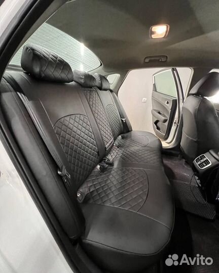 Авточехлы из экокожи KIA Optima