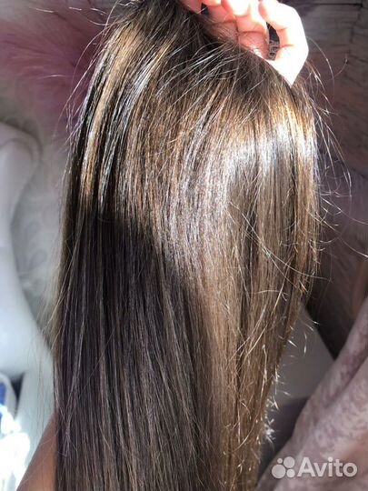 Волосы детские 65см