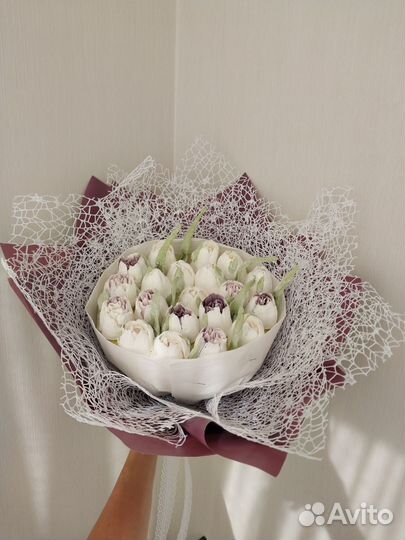 Букет из зефира