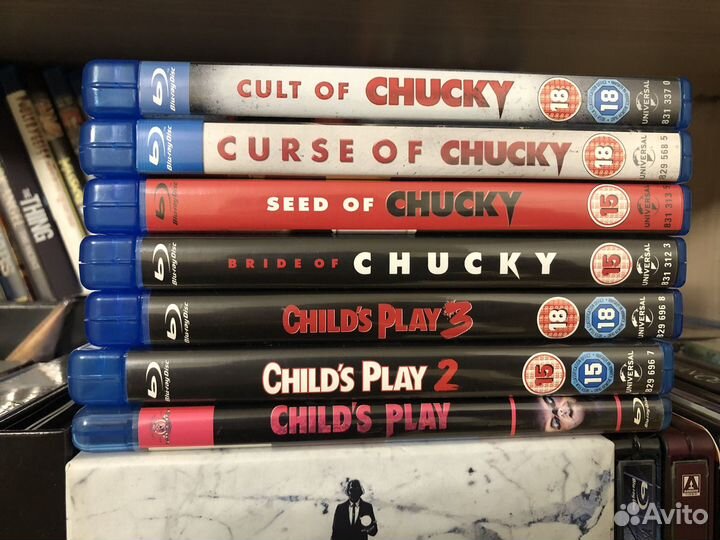 Blu-ray ужасы фирменные