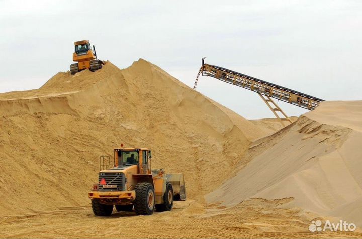 Песок намывной