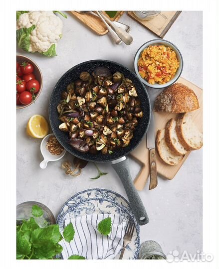 Сковорода нева металл 22 см