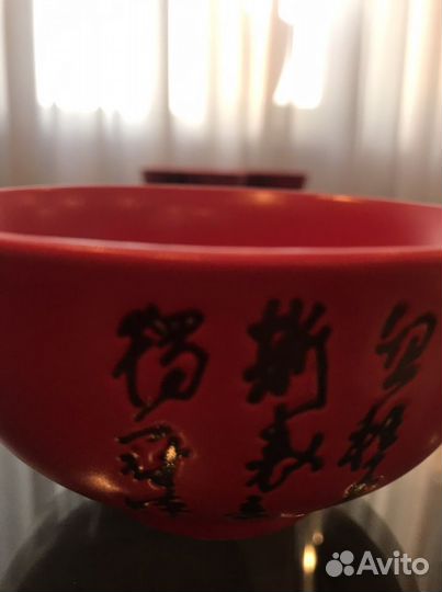 Сервиз пиалы и палочки