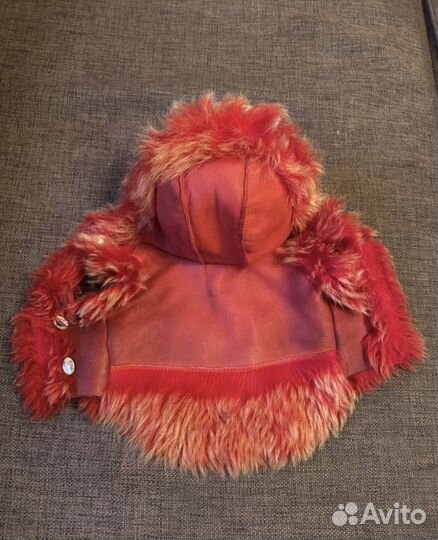 Дубленка и комбез для собачки и много еще одежды