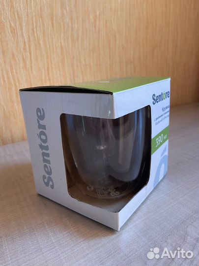 Кружка с двойными стенками